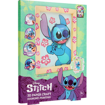 3D Paper Craft | Lilo & Stitch Diamond Painting