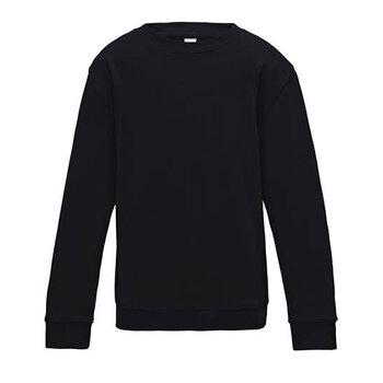 Just Hoods | Kids AWDis Sweater - Deep Black