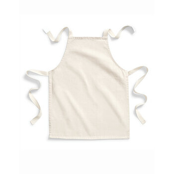 Westford Mill | Fairtrade Cotton Junior Craft Apron - Natural