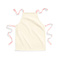 Westford Mill | Fairtrade Cotton Junior Craft Apron - Natural / Pastel Pink