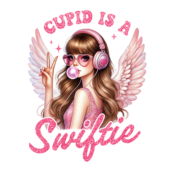 Feeërieke | Textieltransfer DTF "Cupid is a Swiftie"