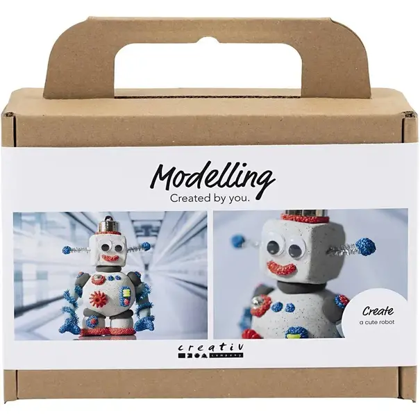 Creativ Company | Mini Hobbyset Boetseren - Robot