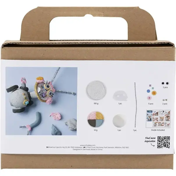 Creativ Company | Mini Hobbyset Boetseren - Meisjesrobot