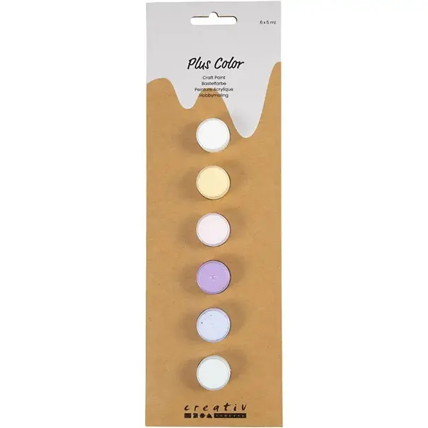 Creativ Company | Plus Color acrylverf - Pastelkleuren