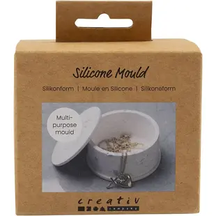 Silicone mal - Pot met deksel