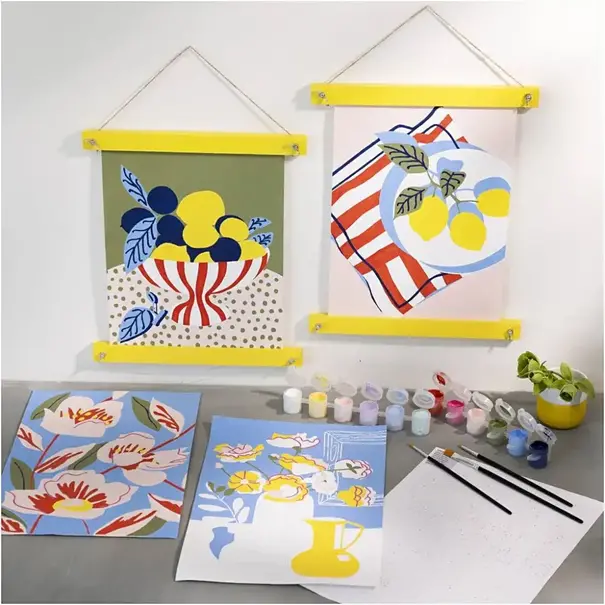 Creativ Company | Hobbyset Kleuren - Schilderen Volgens Cijfers met Acrylverf