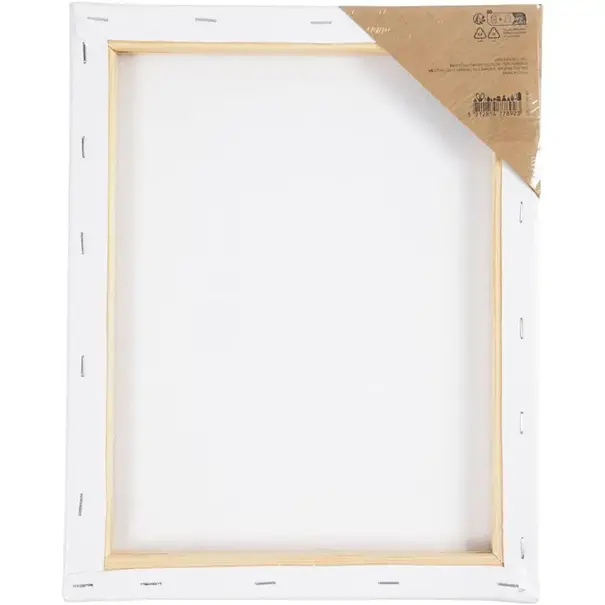 Creativ Company | Schildercanvas met print - Bloemen