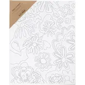 Schildercanvas met print - Bloemen