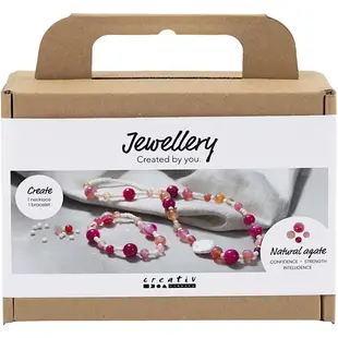 Mini Hobbyset Sieraden - Natural Agate