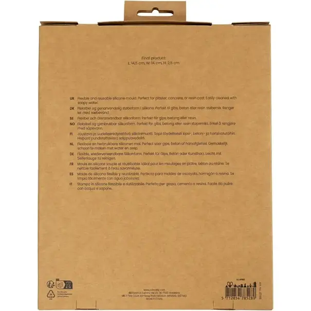 Creativ Company | Silicone mal - Mosselschelp