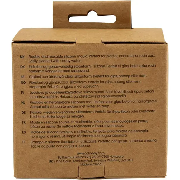 Creativ Company | Silicone mal - Schelpen Kandelaar