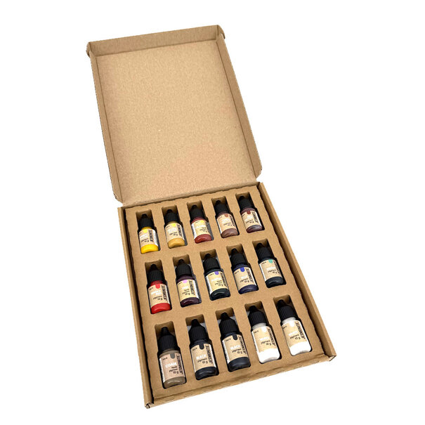 Jesmonite | Jesmonite pigment set 10g x 15st in BOX