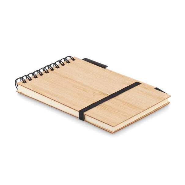 Notitieboekje klappertje Bamboo