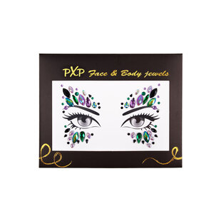 Face & Body Jewels - Peacock