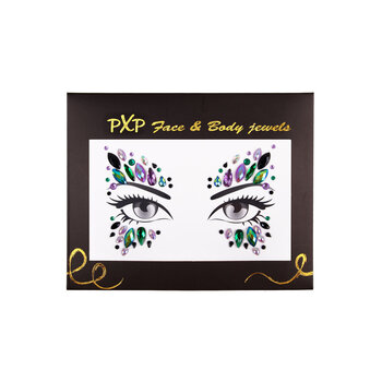 Face & Body Jewels - Peacock