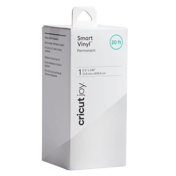 Cricut | Cricut Smart Vinyl Permanent Glans White- MEGA VALUE ROLL JOY (6m)!