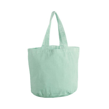 Westford Mill | Garment Dyed Shopper  - Vintage Aqua