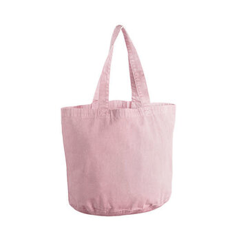 Westford Mill | Garment Dyed Shopper - Vintage Dusky Pink