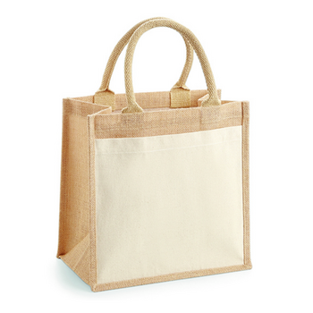 Westford Mill | Midi Bag Cotton Pocket Jute