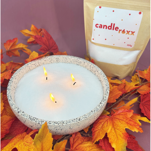 CandleRoxx kaarsenzand 300g - Wit