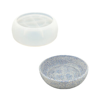 Jesmonite | Silicone mal - Grote ronde kom