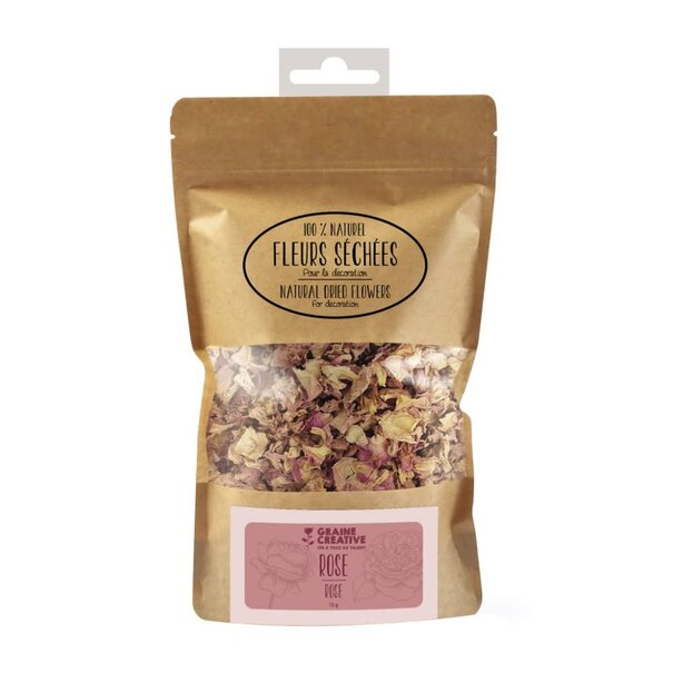Graine Creative | Droogbloemen 15g - Rozenblaadjes