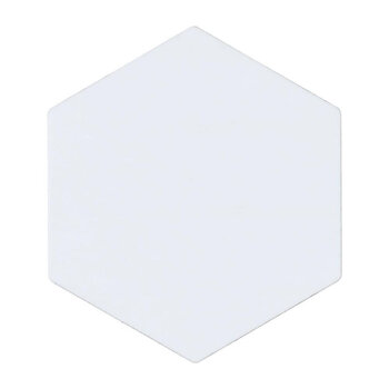 Sublimatie hexagoon onderzetter