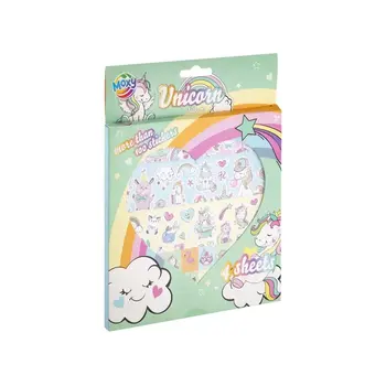 Moxy |  Stickers Eenhoorn - 4 vellen