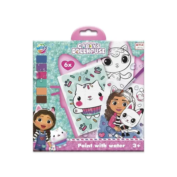 Moxy |  Gabby's Dollhouse - Paint with water