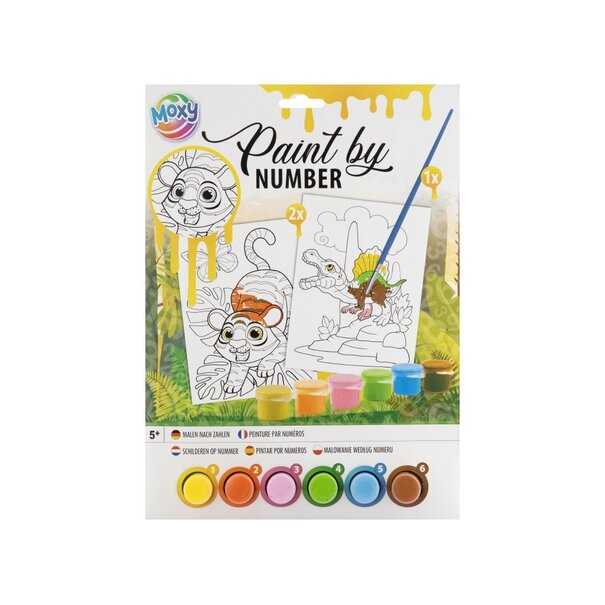 Moxy |  Paint By Number - Jungle