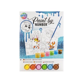 Moxy |  Paint By Number - Dieren