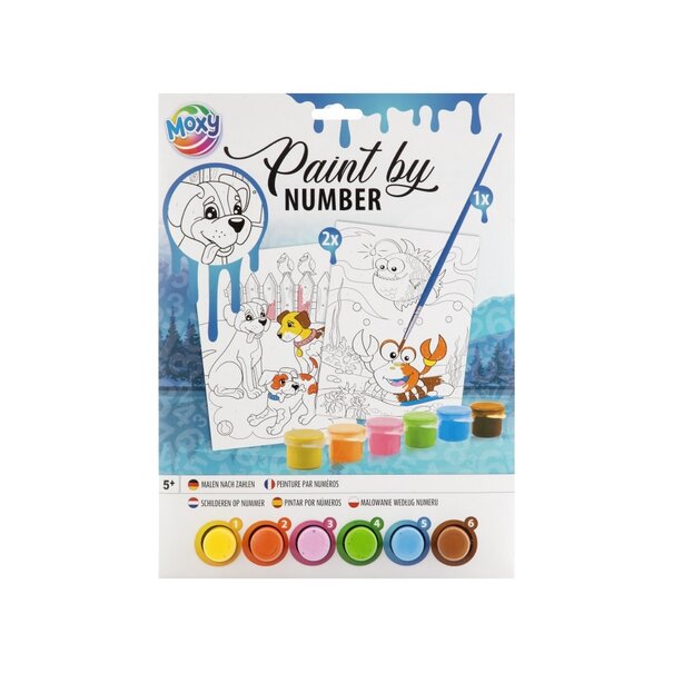 Moxy |  Paint By Number - Dieren