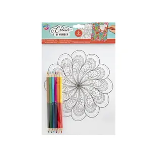 Colour By Number - Mandala
