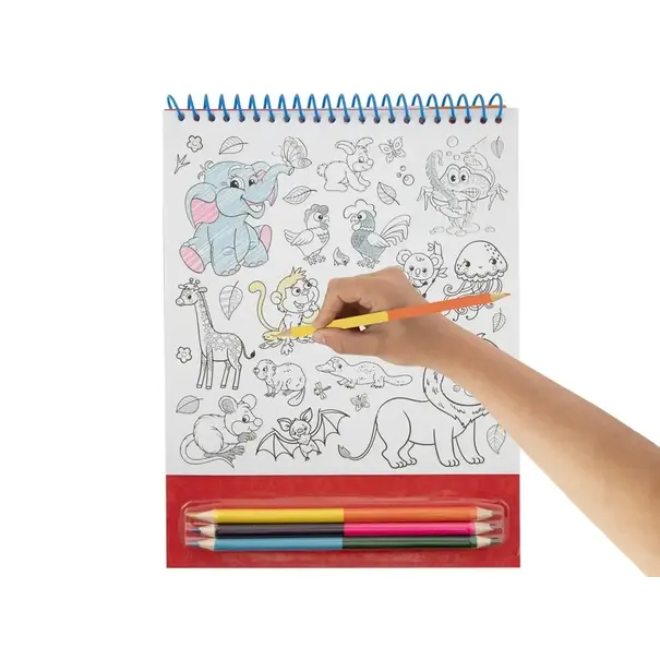 Moxy |  Colour your own stickers - Dieren