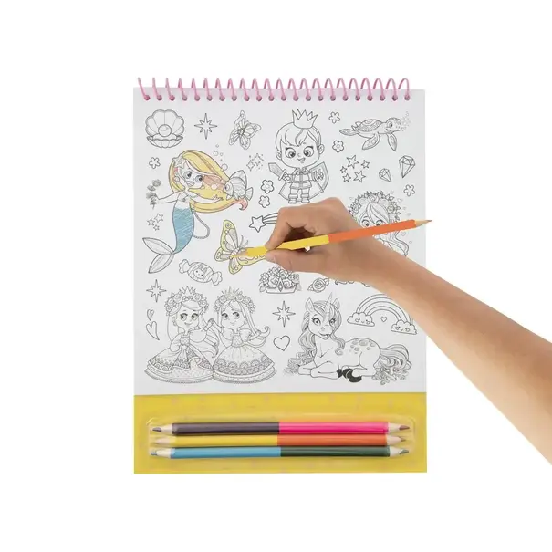 Moxy |  Colour your own stickers - Sprookjes