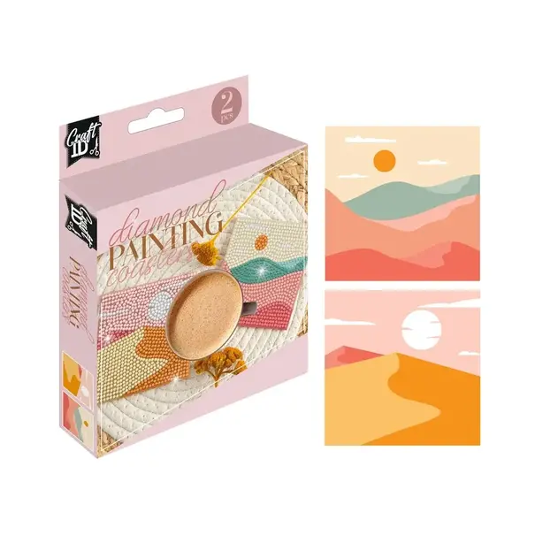 Craft1D | Diamond Painting - Coaster Set Square