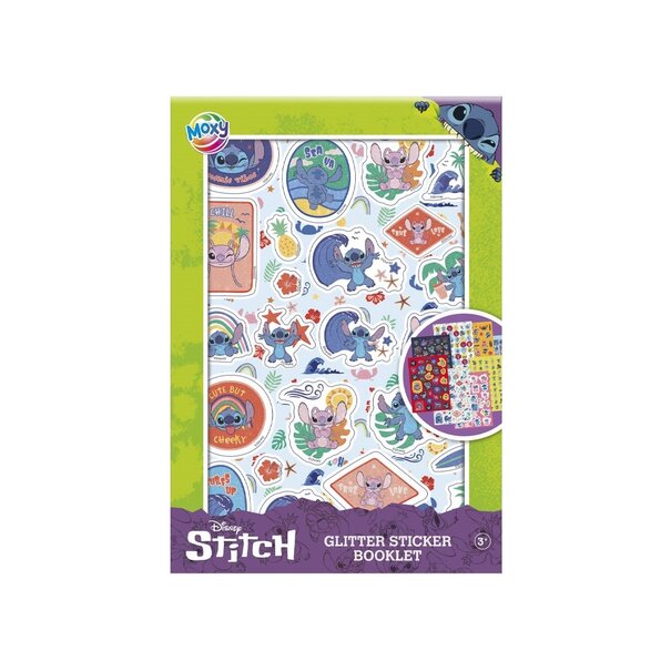 Moxy |  Disney Stitch - Glitter Sticker Book