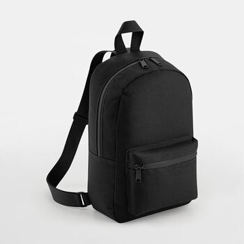 Bagbase | Mini Essential Fashion Rugzak - Black