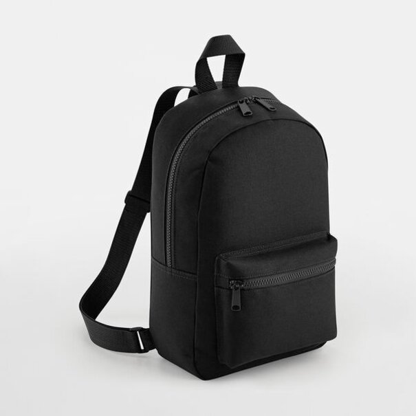 Bagbase | Mini Essential Fashion Rugzak - Black