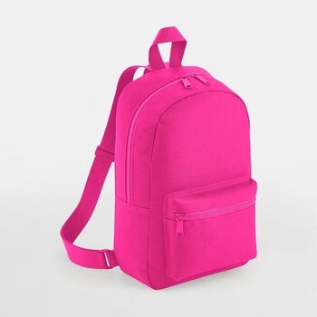 Bagbase | Mini Essential Fashion Rugzak - Fuchsia