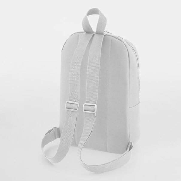 Bagbase | Mini Essential Fashion Rugzak - Light Grey