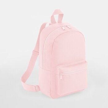 Bagbase | Mini Essential Fashion Rugzak - Powder Pink