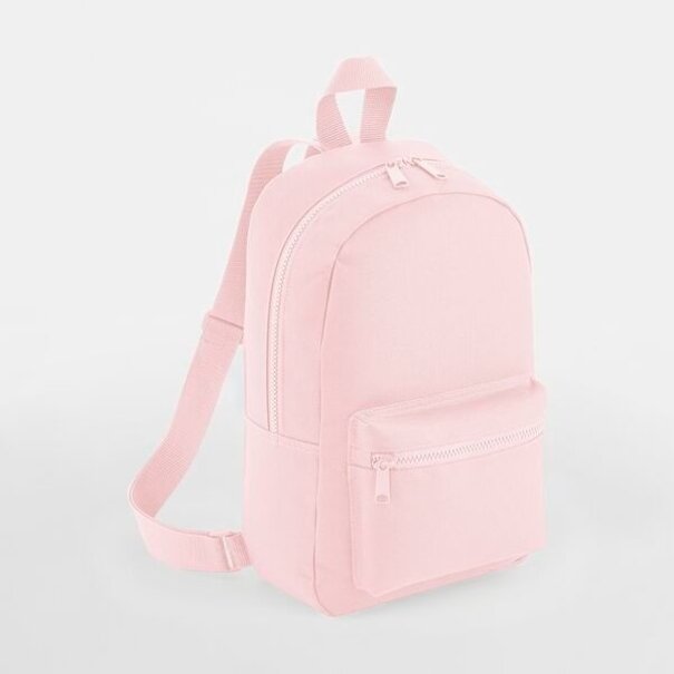 Bagbase | Mini Essential Fashion Rugzak - Powder Pink
