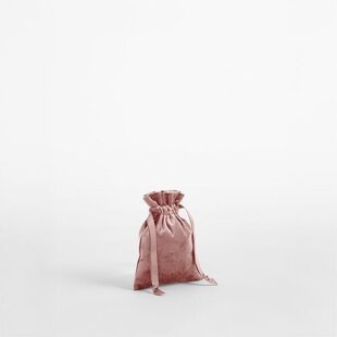 Velvet Gift Bag - Rose Quartz