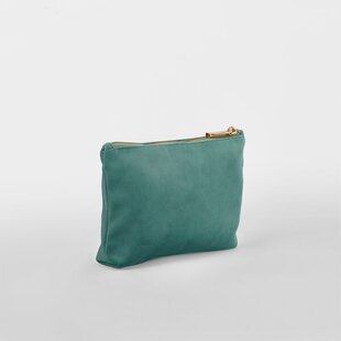 Velvet Accessory Bag  - Jade