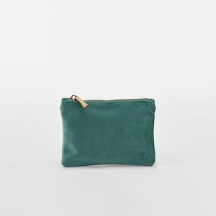 Velvet Accessory Pouch - Jade