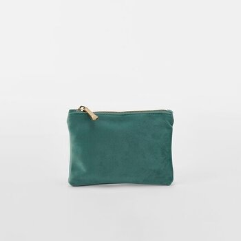 Bagbase | Velvet Accessory Pouch - Jade