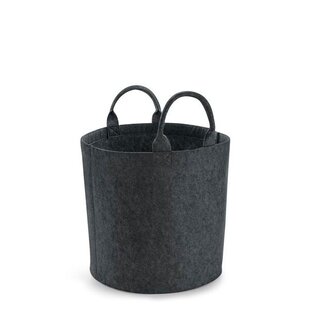 Felt Trug - Charcoal Melange