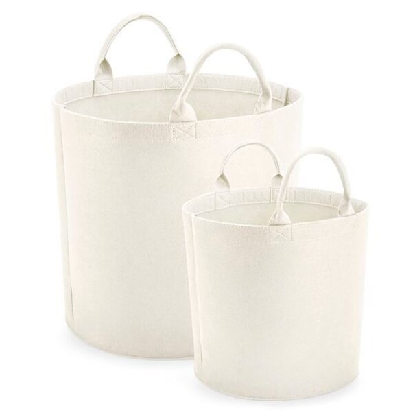 Bagbase | Felt Trug - Soft White