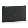 Felt Accessory Pouch - Charcoal Melange (one size)